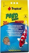 Ração Tropical Para Carpas Pond Sticks Mixed 4kg 50L