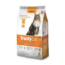 Ração TrustyCat Premium Especial Adulto Castrado Carne 11kg Serpet