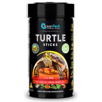 Ração Turtle Sticks 150g Ocean Tech Flutuante Para Tartaruga