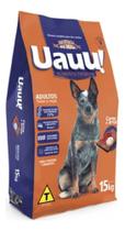 Ração uauu para cães adulto carne e arroz - 15kg