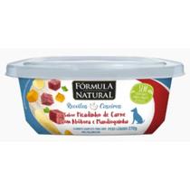 Ração Úmida Alimento Fórmula Natural Receita Caseira Para Cães Adultos Sabor Picadinho De Carne 270g