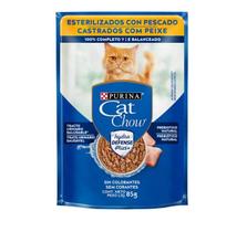 Ração Úmida Cat Chow Castrados Adulto Peixe 85g Ração Úmida Cat Chow Castrados Adulto Peixe 85g