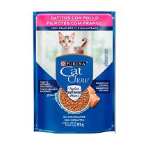 Ração Úmida Cat Chow Filhotes Frango ao molho 85g Ração Úmida Cat Chow Filhotes Frango ao molho 85g