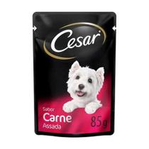 Ração Úmida Cesar Carne Assada Adulto para Cães 85 g