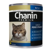 Ração Úmida Chanin Lata para Gatos Adultos Sabor Peixe 280g
