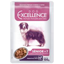 Ração Úmida Dog Excellence Sachê para Cães Adultos Sênior +7 - 100 g