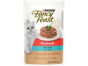 Ração Úmida FANCY FEAST GOULASH Gatos Adultos Peru 85g