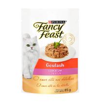 Ração Úmida Fancy Feast Goulash para Gatos Sabor Atum 85g