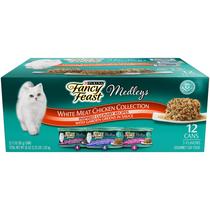 Ração Úmida Fancy Feast Medleys Chicken para Gatos - Pacote Variado 85g
