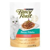 Ração Úmida Fancy Feast Petit File Pra Gatos Sabor Carne 85g