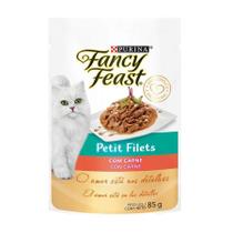 Ração Úmida Fancy Feast Petit Filets para Gatos Sabor Carne 85g