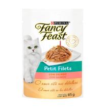 Ração Úmida Fancy Feast Petit Filets para Gatos Sabor Salmão 85g - Nestlé Purina / Nestlé Purina Fancy Feast