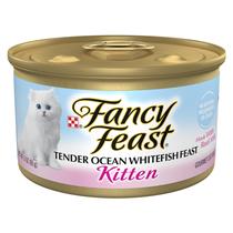 Ração Úmida Fancy Feast Tender Ocean Whitefish para Gatinhos - 24 Sachês de 85g Ração Úmida Fancy Feast Tender Ocean Whitefish para Gatinhos - 24 Sachês de 85g