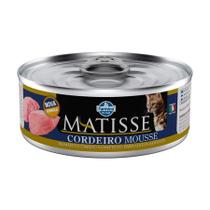 Ração Úmida Farmina Matisse Mousse Lata Gatos Cordeiro 85g Ração Úmida Farmina Matisse Mousse Lata Gatos Cordeiro 85g