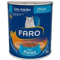 Ração Úmida Faro Peixe para Gatos Adultos 280g