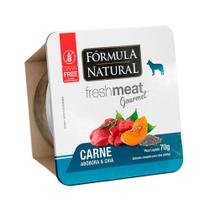 Ração Úmida Fórmula Natural Fresh Meat Gourmet Patê Cães Carne - 70g
