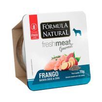 Ração Úmida Fórmula Natural Fresh Meat Gourmet Patê para Cães Sabor Frango 70g