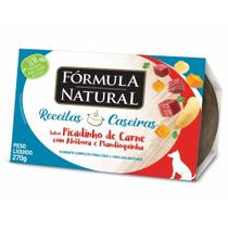 Ração Úmida Fórmula Natural Receitas Caseiras para Cães Adultos Picadinho de Carne com Abóbora e Mandioquinha 270g Ração Úmida Fórmula Natural Receitas Caseiras para Cães Adultos Picadinho de Carne com Abóbora e Mandioquinha 270g