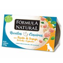Ração Úmida Fórmula Natural Receitas Caseiras para Cães Adultos Risoto de Frango, Brócolis e Espinafre 270g Ração Úmida Fórmula Natural Receitas Caseiras para Cães Adultos Risoto de Frango, Brócolis e Espinafre 270g