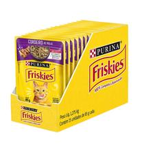 Ração úmida Friskies Sabores Variados para Gatos 15x85 g