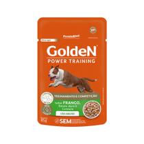 Ração Úmida Golden Power Training para Cães Adultos Sabor Frango, Batata Doce e Cenoura 85 g Ração Úmida Golden Power Training para Cães Adultos Sabor Frango, Batata Doce e Cenoura 85 g