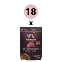 Ração Úmida GranPlus Gourmet Cães Adultos Ovelha 100g - Pack com 18 unidades Ração Úmida GranPlus Gourmet Cães Adultos Ovelha 100g - Pack com 18 unidades