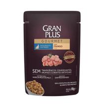 Ração Úmida GranPlus Gourmet Gatos Castrados Frango 85g