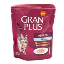 Ração Úmida Granplus Gourmet para Gatos Adultos sabor Atum 85g