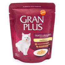 Ração Úmida Granplus Gourmet para Gatos Adultos Trato Urinário sabor Frango 85g