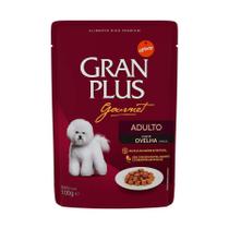 Ração Úmida GranPlus Gourmet Sachê para Cães Adultos Sabor Ovelha - 100g