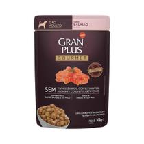 Ração Úmida GranPlus Gourmet Sachê para Cães Adultos Sabor Salmão - 100g Ração Úmida GranPlus Gourmet Sachê para Cães Adultos Sabor Salmão - 100g