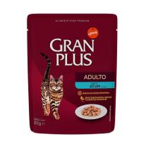 Ração Úmida GranPlus Gourmet Sachê para Gatos Adultos Sabor Atum - 85g Ração Úmida GranPlus Gourmet Sachê para Gatos Adultos Sabor Atum - 85g