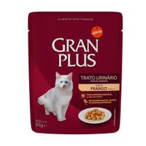 Ração Úmida GranPlus Gourmet Sachê para Gatos Adultos Trato Urinário Sabor Frango - 85g