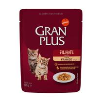 Ração Úmida GranPlus Gourmet Sachê para Gatos Filhotes Sabor Frango - 85g Ração Úmida GranPlus Gourmet Sachê para Gatos Filhotes Sabor Frango - 85g