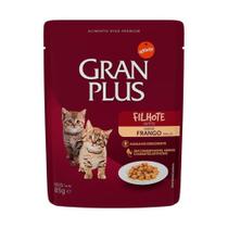 Ração Úmida GranPlus Para Gatos Filhotes Sachê - 85g - Gran Plus Ração Úmida GranPlus Para Gatos Filhotes Sachê - 85g - Gran Plus