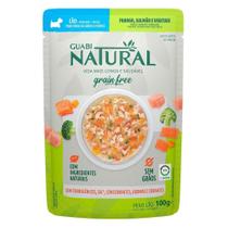 Ração Úmida Guabi Natural Grain Free Frango, Salmão e Vegetais para Cães - 100 g