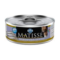Ração Úmida Lata Matisse para Gatos Mousse Sardinha 85g Ração Úmida Lata Matisse para Gatos Mousse Sardinha 85g
