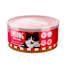 Ração Úmida Livelong Delícias de Carnes para Gatos - Lata 150g