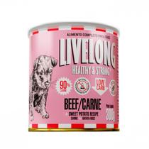 Ração Úmida Livelong para Cães Sabor Carne 300g
