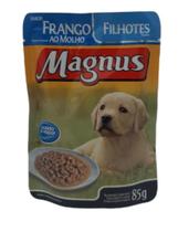 Ração Úmida Magnus Premium Sachê para Cães Filhotes Sabor Frango