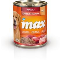 Ração Úmida Max Cães Lata Adulto Patê Sabor Carne e Frango 280g