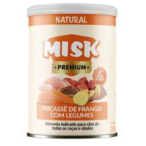 Ração Úmida Natural Misk Cães Fricassê De Frango Com Legumes Ração Úmida Natural Misk Cães Fricassê De Frango Com Legumes
