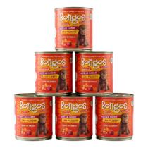 Ração Úmida Natural Pet Cães Filhotes Carne Pate Kit 6 Latas Ração Úmida Natural Pet Cães Filhotes Carne Pate Kit 6 Latas