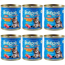 Ração Úmida Natural Pet Gatos Adultos Peixe Pate Kit 6 Latas Ração Úmida Natural Pet Gatos Adultos Peixe Pate Kit 6 Latas