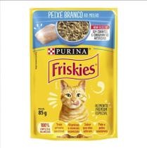 Ração Úmida Nestlé Friskies Gatos Sachê Filé De Peixe 85gr Ração Úmida Nestlé Friskies Gatos Sachê Filé De Peixe 85gr
