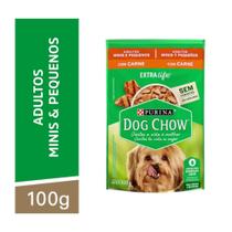 Ração Úmida Nestlé Purina Dog Chow Sachê Carne para Cães Adultos Raças Minis e Pequenas