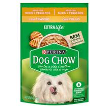 Ração Úmida Nestlé Purina Dog Chow Sachê Frango para Cães Adultos Raças Minis e Pequenas - 100 g