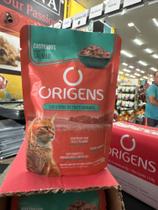 Ração úmida origens para gatos castrados salmão