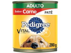 Ração Úmida para Cachorro Adulto Lata Pedigree - Carne 280g