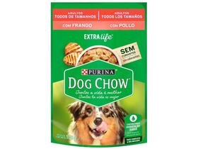 Ração Úmida para Cachorro Adulto Sachê - Dog Chow ExtraLife Frango 100g